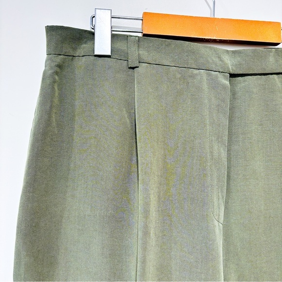 CLÉO – Khaki green straight-leg pants | Size 18 * - Picture 4 of 6